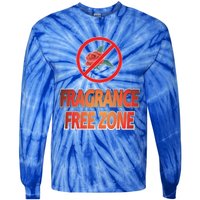 Fragrance Free Zone Chemical Sensitivity Mcs/es Cool Gift Tie-Dye Long Sleeve Shirt