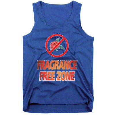 Fragrance Free Zone Chemical Sensitivity Mcs/es Cool Gift Tank Top