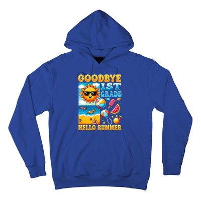 Funny Goodbye 1st Grade Hello Summer Gift Hoodie