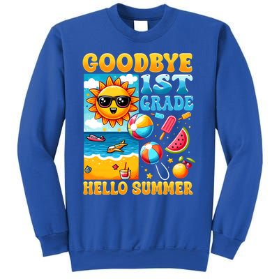 Funny Goodbye 1st Grade Hello Summer Gift Sweatshirt