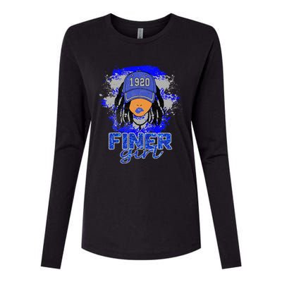 Finer Girl 1920 Sisters Womens Cotton Relaxed Long Sleeve T-Shirt