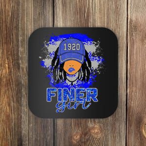 Finer Girl 1920 Sisters Coaster