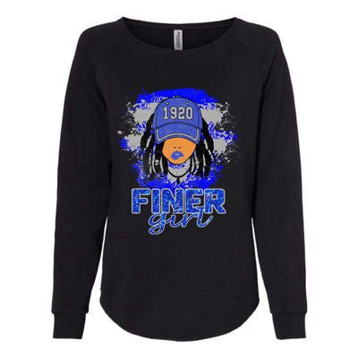 Finer Girl 1920 Sisters Womens California Wash Sweatshirt