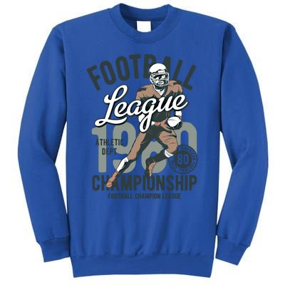 Football Gift 1908 Retro League College Coach Gift Sweatshirt