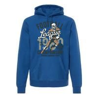 Football Gift 1908 Retro League College Coach Gift Premium Hoodie