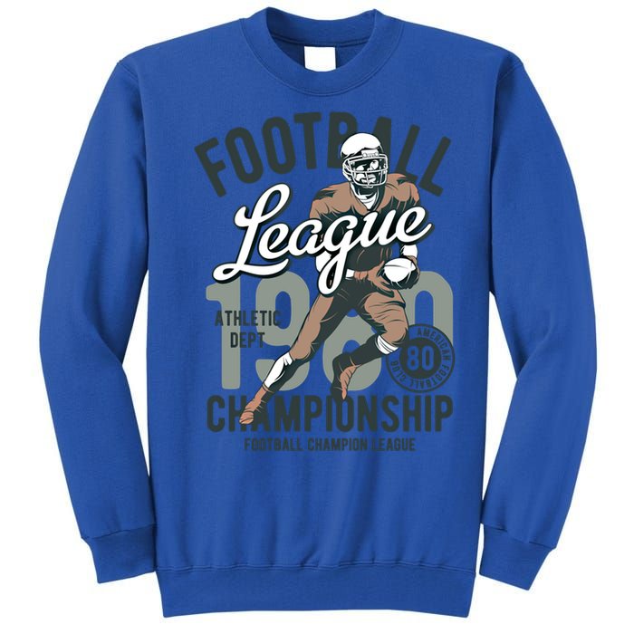 Football Gift 1908 Retro League College Coach Gift Tall Sweatshirt