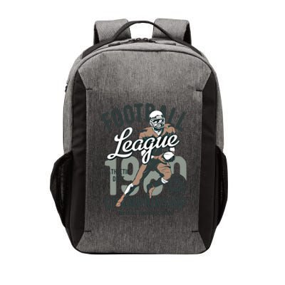 Football Gift 1908 Retro League College Coach Gift Vector Backpack