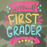 First Grader, 1st Grade Back To School Legacy Tie Dye Trucker Hat