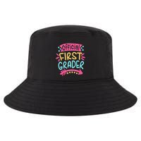 First Grader, 1st Grade Back To School Cool Comfort Performance Bucket Hat