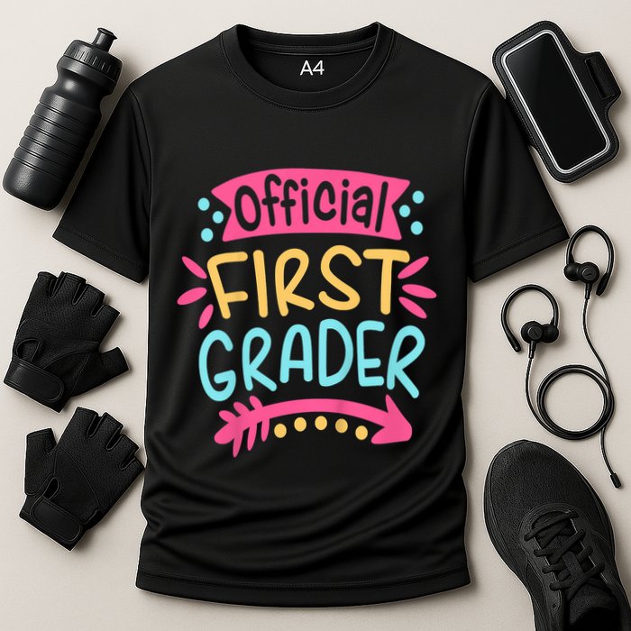 First Grader, 1st Grade Back To School Performance Shirt