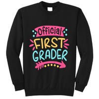 First Grader, 1st Grade Back To School Sweatshirt