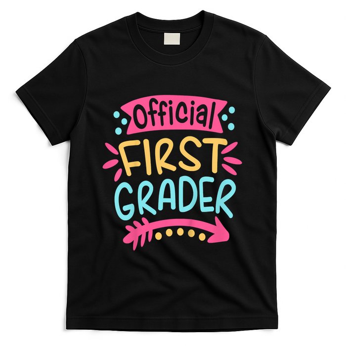 First Grader, 1st Grade Back To School T-Shirt