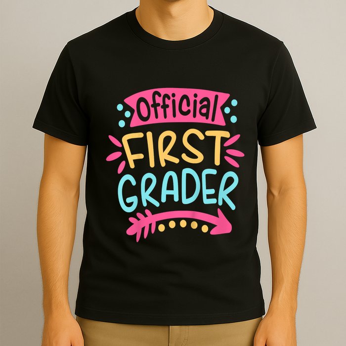 First Grader, 1st Grade Back To School T-Shirt