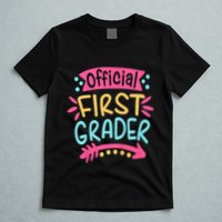 First Grader, 1st Grade Back To School T-Shirt