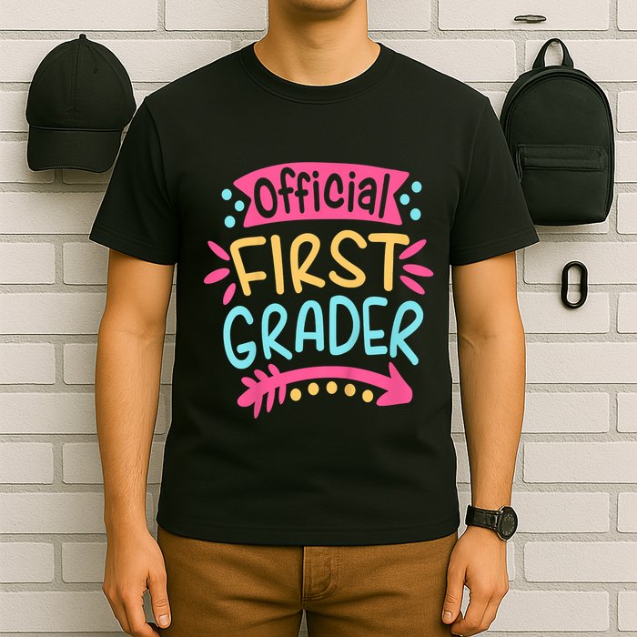 First Grader, 1st Grade Back To School T-Shirt
