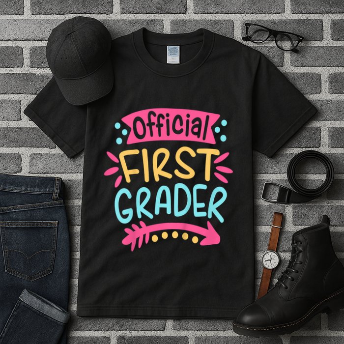 First Grader, 1st Grade Back To School Tall T-Shirt