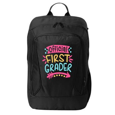 First Grader, 1st Grade Back To School City Backpack