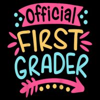 First Grader, 1st Grade Back To School Backpack