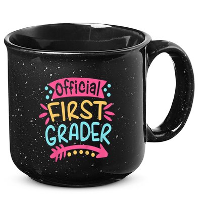 First Grader, 1st Grade Back To School 15oz Campfire Ceramic Mug