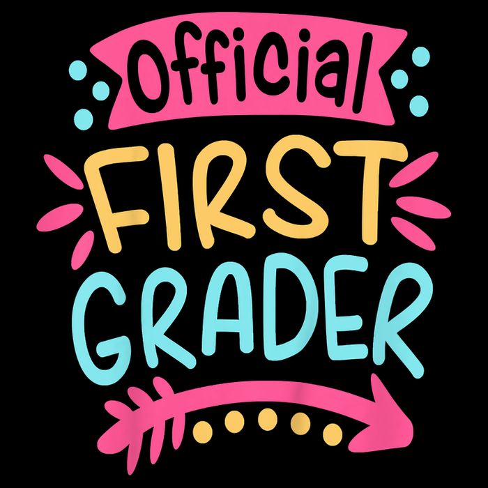 First Grader, 1st Grade Back To School 16 in Basic Backpack