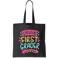 First Grader, 1st Grade Back To School Bag