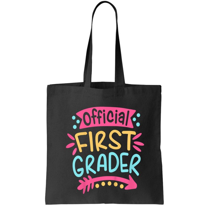 First Grader, 1st Grade Back To School Bag