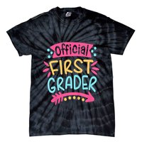 First Grader, 1st Grade Back To School Tie-Dye T-Shirt