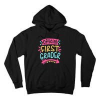 First Grader, 1st Grade Back To School Tall Hoodie