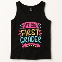 First Grader, 1st Grade Back To School Tank Top