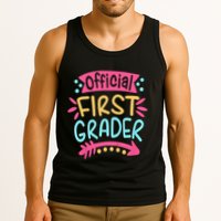 First Grader, 1st Grade Back To School Tank Top