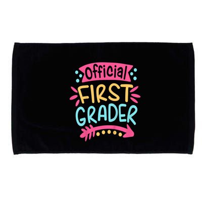 First Grader, 1st Grade Back To School Microfiber Hand Towel