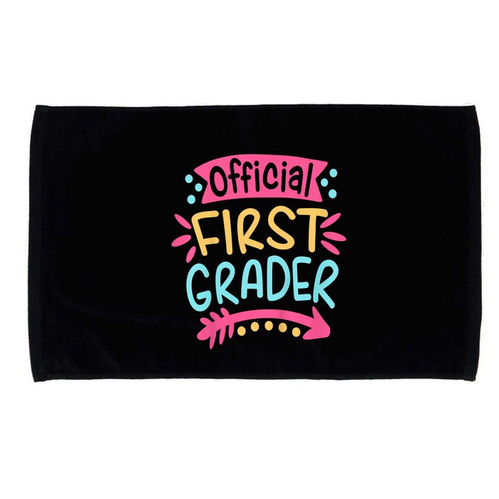 First Grader, 1st Grade Back To School Microfiber Hand Towel