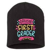 First Grader, 1st Grade Back To School Short Acrylic Beanie