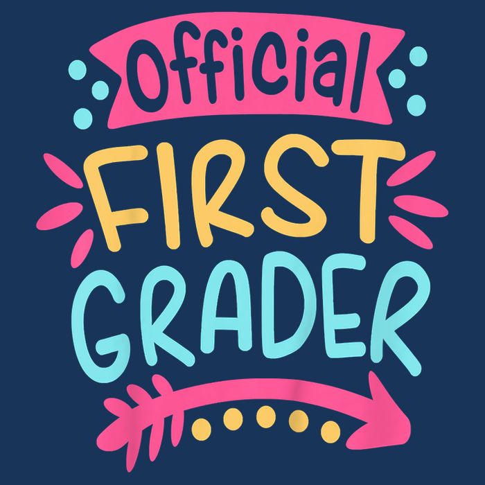 First Grader, 1st Grade Back To School Infant Baby Jersey Bodysuit