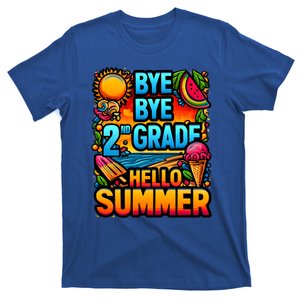 Funny Goodbye 2nd Grade Hello Summer Funny Gift T-Shirt