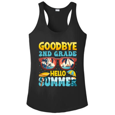 Funny Goodbye 2nd Grade Hello Summer Great Gift Ladies PosiCharge Competitor Racerback Tank