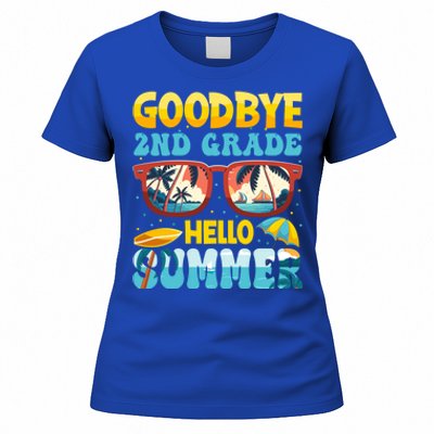 Funny Goodbye 2nd Grade Hello Summer Great Gift Women's T-Shirt