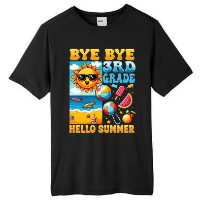 Funny Goodbye 3rd Grade Hello Summer Gift Tall Fusion ChromaSoft Performance T-Shirt