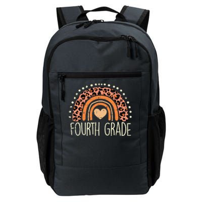 Fourth Grade 4th Rainbow First Day Of School Teacher Daily Commute Backpack