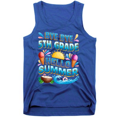 Funny Goodbye 5th Grade Hello Summer Gift Tank Top