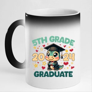 Funny Goodbye 5th Grade Hello Summer Great Gift 11oz Black Color Changing Mug