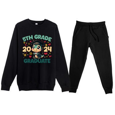 Funny Goodbye 5th Grade Hello Summer Great Gift Premium Crewneck Sweatsuit Set