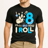 Funny Gift 8th Birthday Bowling Gift I'm 8 Eight This Is How I Roll Funny Gift Cooling Performance Crew T-Shirt