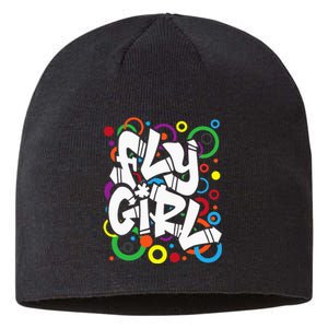 Fly Girl 80s 90s Old School Bgirl Hip Hop Sustainable Beanie