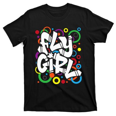 Fly Girl 80s 90s Old School Bgirl Hip Hop T-Shirt