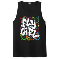 Fly Girl 80s 90s Old School Bgirl Hip Hop PosiCharge Competitor Tank