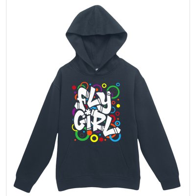 Fly Girl 80s 90s Old School Bgirl Hip Hop Urban Pullover Hoodie