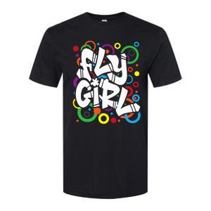 Fly Girl 80s 90s Old School Bgirl Hip Hop Softstyle CVC T-Shirt