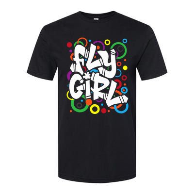 Fly Girl 80s 90s Old School Bgirl Hip Hop Softstyle CVC T-Shirt