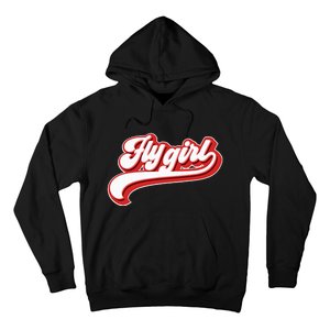 Fly Girl 80s 90s Old School Hip Hop Hoodie